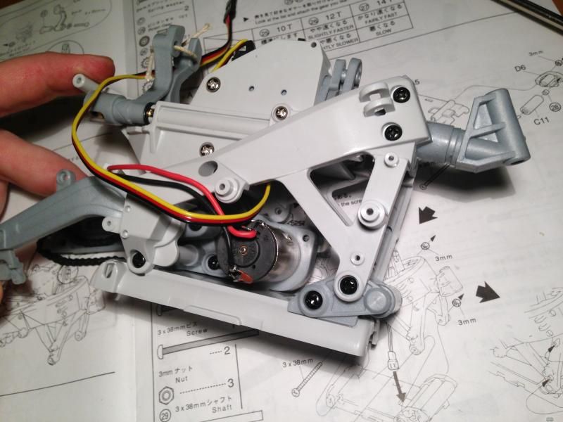 Kyosho HOR NSR500 1/8 motorcycle build The Builds